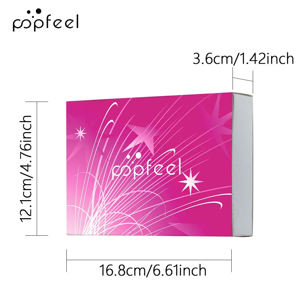 Conjunto Presente POPFEEL Rosa | Kit Maquilhagem com Sombras, Blush e Batom para Meninas