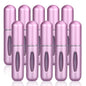 Frasco Perfume Recarga Inferior 5ml Kit 10un – Spray Recarregável Portátil Vazio Cosmético Viagem