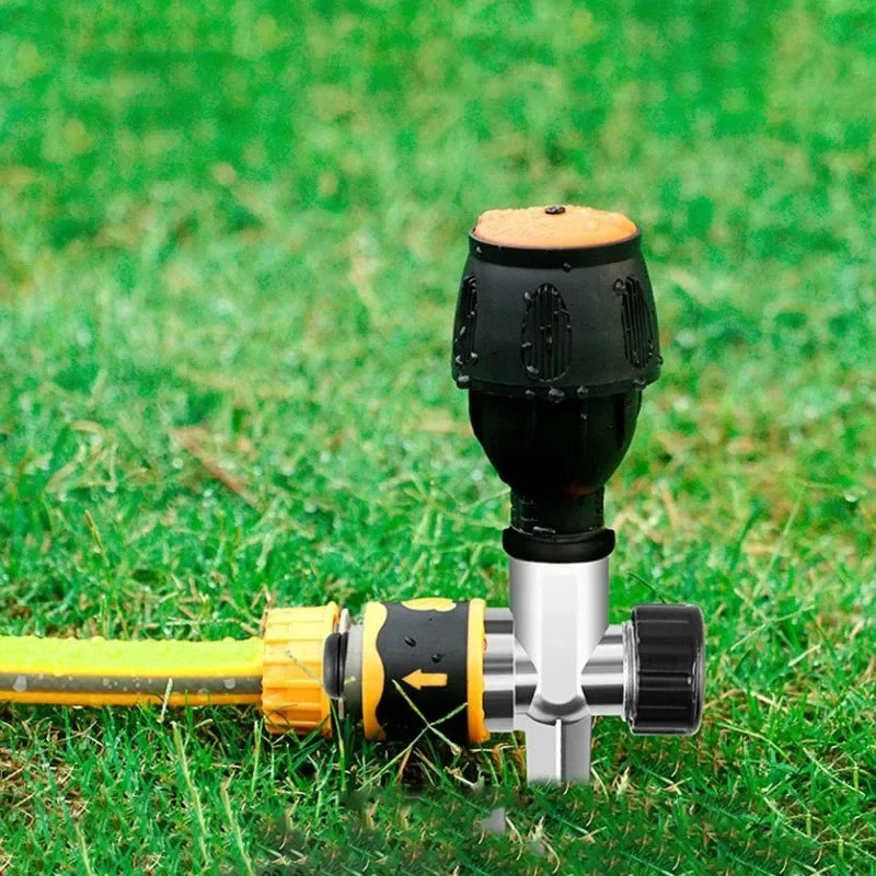Aspersor Automático 360º Premium | Rega Rotativa Inteligente para Jardim