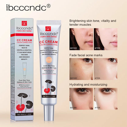 CC Cream Centella Hidratante | À Prova de Água para Pele Radiante