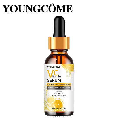 Sérum Vitamina C+ Anti-Rugas 60ml - Lifting Firmeza Ilumina Clareia Linhas Finas Anti-Idade