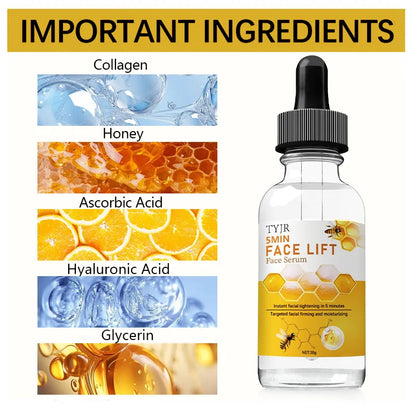 Essência Veneno de Abelha 30ml | Hidratante com Ácido Hialurónico para Pele Firme