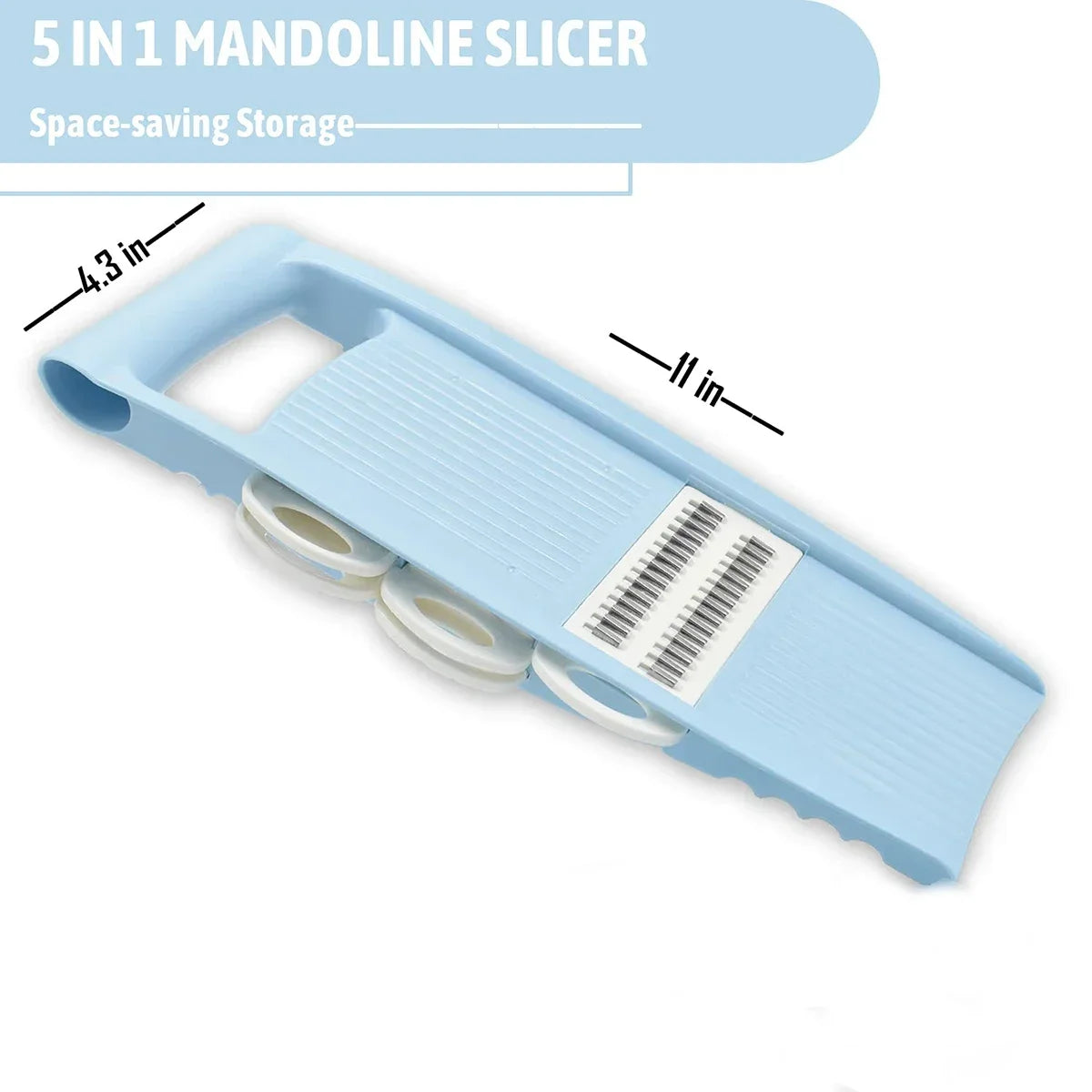 Mandoline Slicer 5 em 1 Multi Lâminas
