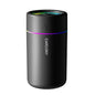 Humidificador de Ar 280ML com Luz de Atmosfera Colorida — Difusor de Óleos Essenciais Silencioso para Casa e Carro
