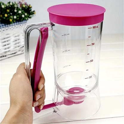 Doseador de Massa Graduado 900ml | Para Panquecas e Bolos