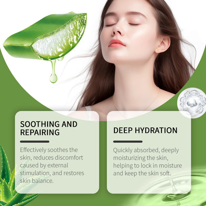 Tónico Facial Aloe Vera 100ml - Hidratante Controlo Oleosidade Refrescante