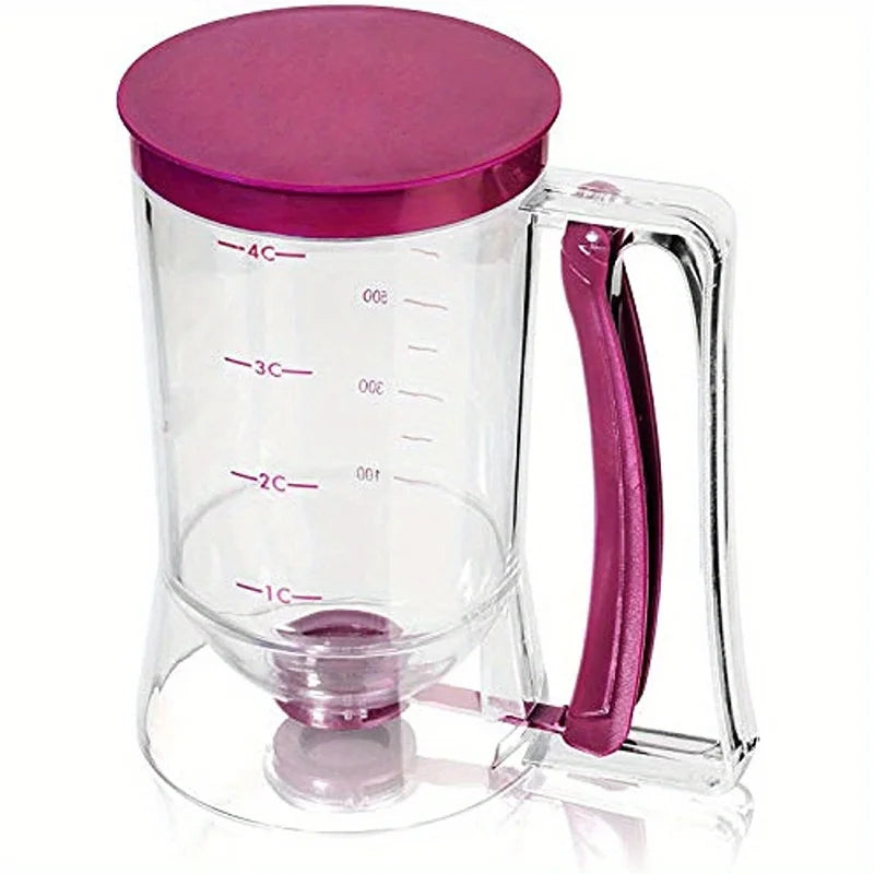 Doseador de Massa Graduado 900ml | Para Panquecas e Bolos