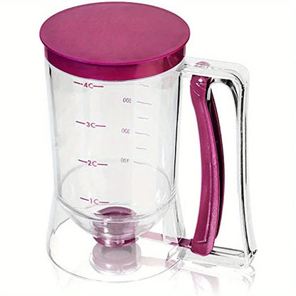 Doseador de Massa Graduado 900ml | Para Panquecas e Bolos