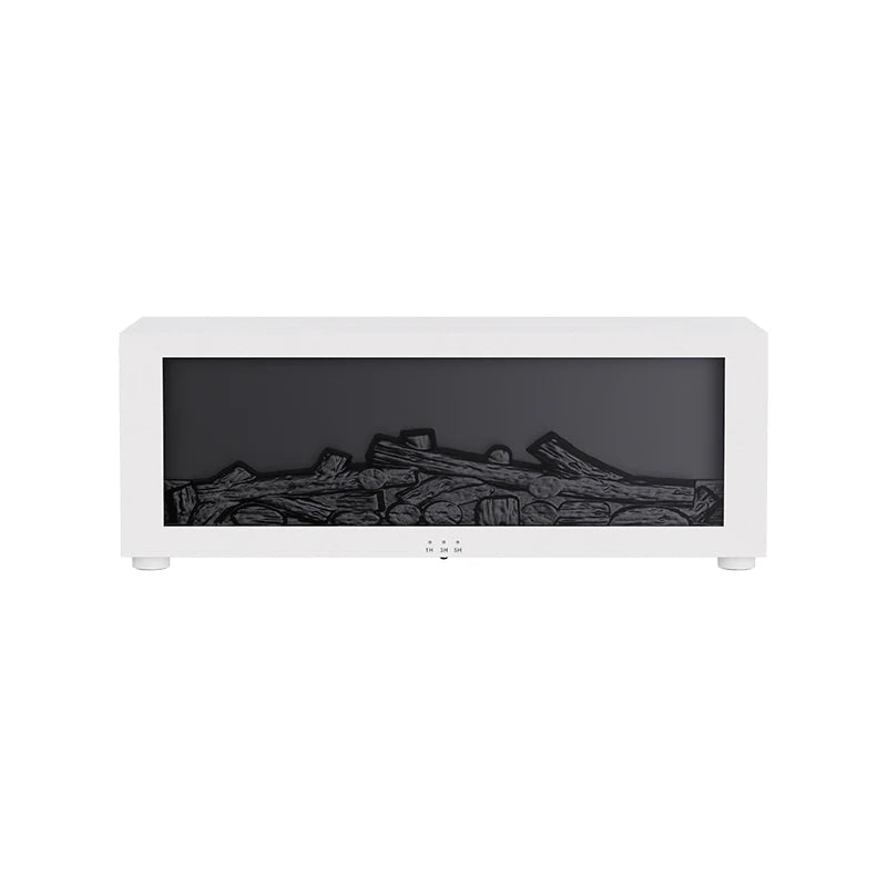 Difusor Aromas Lareira 150ml Efeito Chama - Humidificador Ultrassónico Comando Distância Desligamento Automático