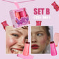 Kit 2 Blush Stick Jelly 2 em 1 Lábios e Rosto – Hidratante Longa Duração | MLSMILE