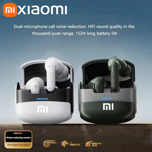 Xiaomi Fones TWS 5.3 com Microfone HD - Auriculares Bluetooth Stereo HiFi para iPhone e Android