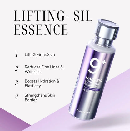 Numbuzin Kit Anti-Idade Completo - Retinol, PDRN, NAD+ | Lifting e Rejuvenescimento