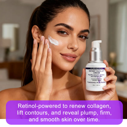 Creme Retinol Firmeza Rosto Pescoço 50ml – Anti-Flacidez Rugas Preenchimento Dia Noite Lifting