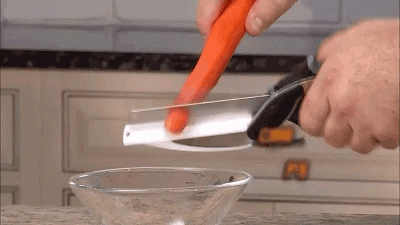 Tesoura 2 em 1 para Cozinha