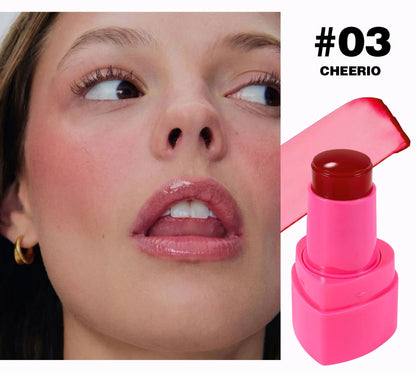 Blush Stick 2 em 1 Handaiyan | Tint Jelly para Lábios e Maçãs do Rosto
