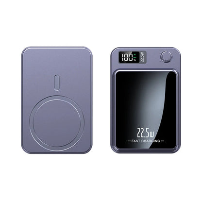 Power Bank Premium Magnético 20000mAh Wireless 15W Carregador Portátil Rápido iPhone MagSafe