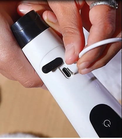 Escova Elétrica Limpeza 7-em-1 Sem Fios - 5000mAh IPX6 Extensível | Casa de Banho Cozinha