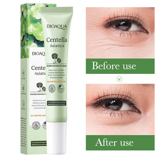 Creme Olhos Centella Asiatica – Hidratante Firmeza Clareia Olheiras Suaviza Linhas Nutre 20g