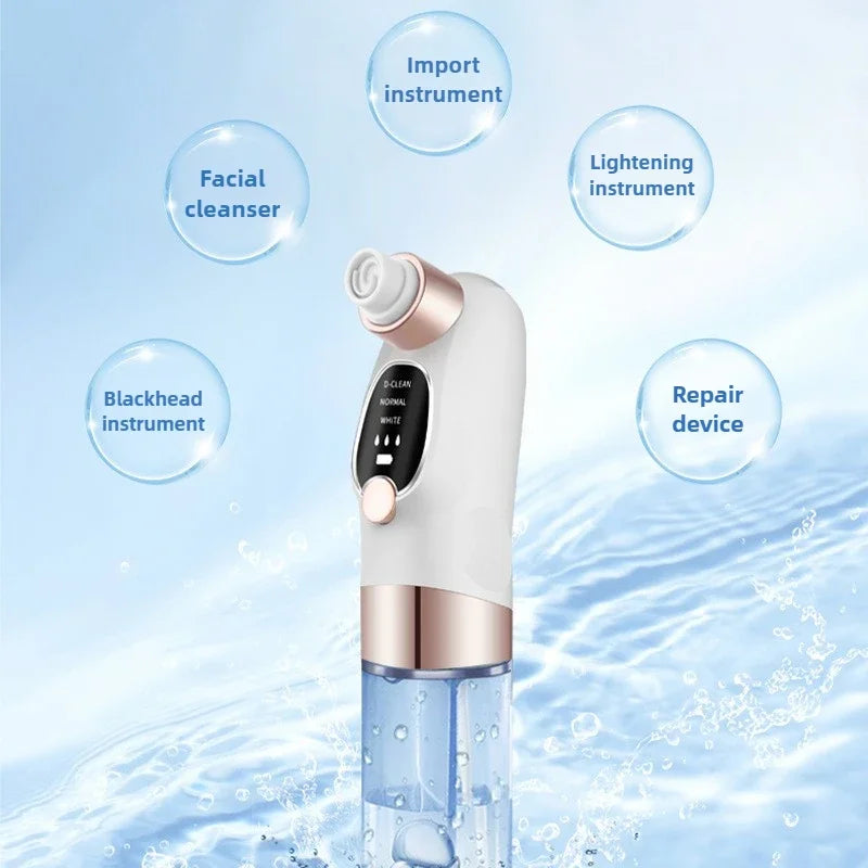 Aspirador de Poros Elétrico USB | Remove Cravos e Acne com Sução Recarregável