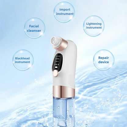 Aspirador de Poros Elétrico USB | Remove Cravos e Acne com Sução Recarregável
