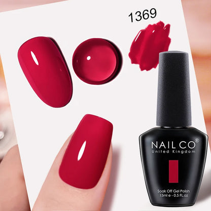 Verniz Gel NAILCO 15ml UV/LED Sem Hema/TPO – Base e Top Coat Profissional Semi-Permanente