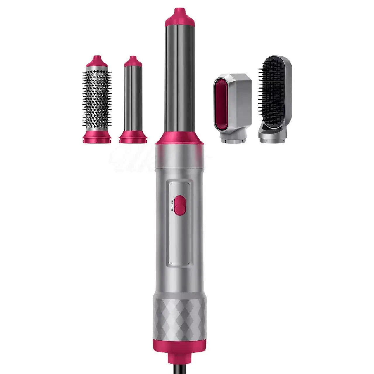 Secador de Cabelo Profissional 5 em 1 | 1000W | Escova Alisadora Térmica | Modelador e Volumizador | Styling Completo
