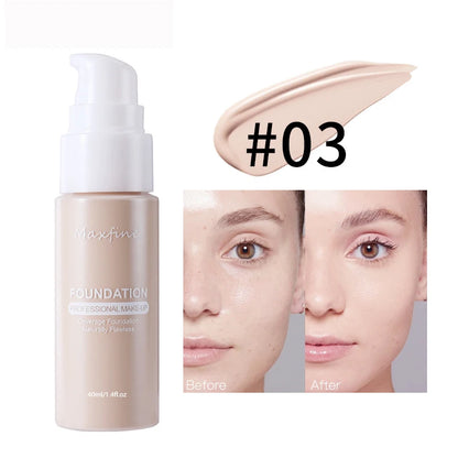 Base Líquida Duradoura Waterproof - Alta Cobertura