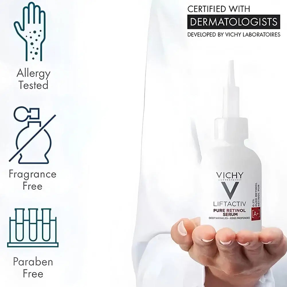 Creme Reparador Facial VICHY Ácido Salicílico 16% VC - Sérum Ácido Hialurónico B3 Retinol