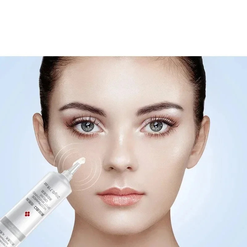 Creme Facial Clareia Sardas e Manchas Escuras | Niacinamida e Vitamina E Iluminador