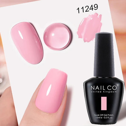 Verniz Gel NAILCO 15ml UV/LED Sem Hema/TPO – Base e Top Coat Profissional Semi-Permanente
