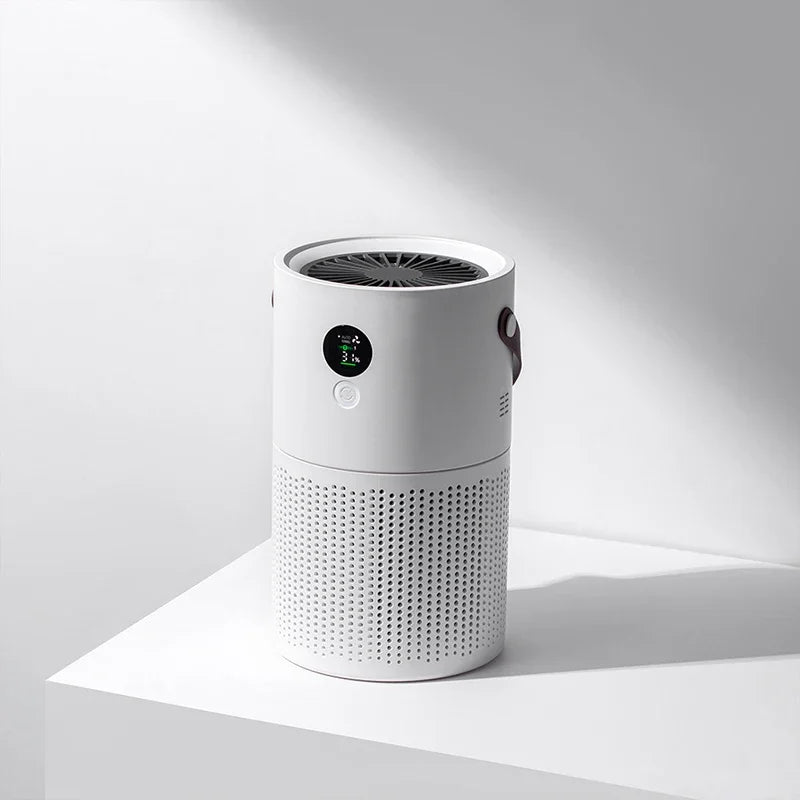 Purificador de Ar Portátil com Filtro HEPA - Remove PM2.5, Pó e Formaldeído para Alergias