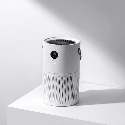 Purificador de Ar Portátil com Filtro HEPA - Remove PM2.5, Pó e Formaldeído para Alergias