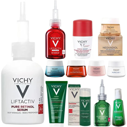 Creme Reparador Facial VICHY Ácido Salicílico 16% VC - Sérum Ácido Hialurónico B3 Retinol