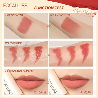 Batom Mate FOCALLURE | 16 Cores À Prova de Água