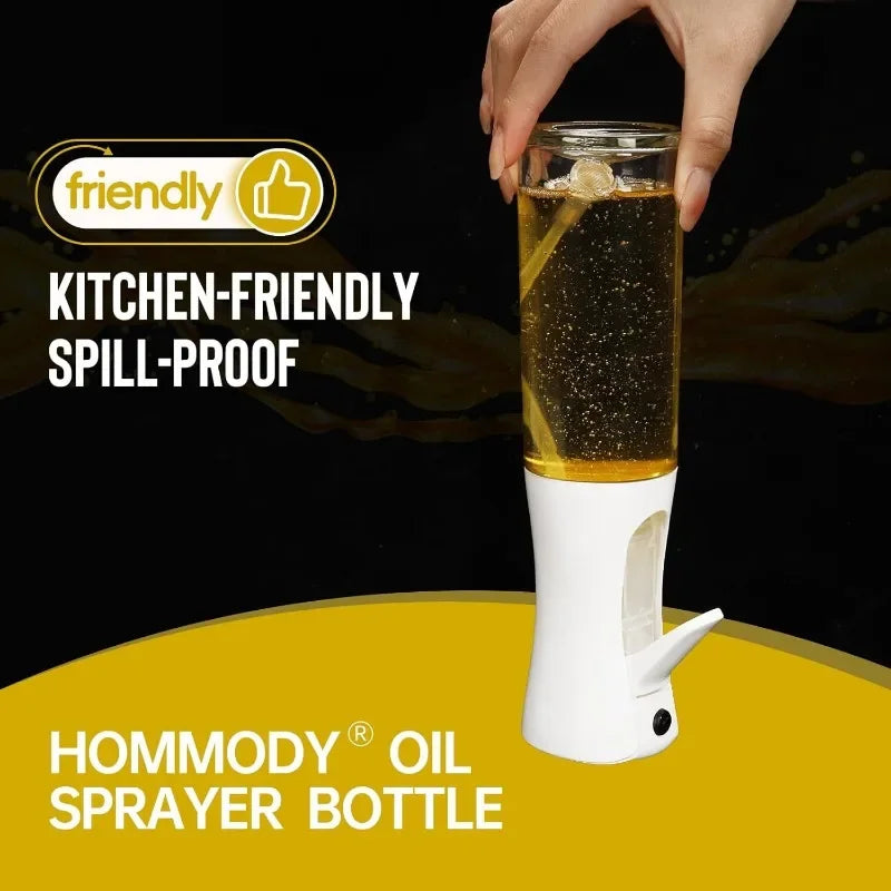 Spray de Óleo para Cozinha - Pulverizador Dispensador Azeite Reutilizável Grau Alimentar Vinagre