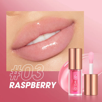 Óleo Labial O.TWO.O Volumizador com Glitter