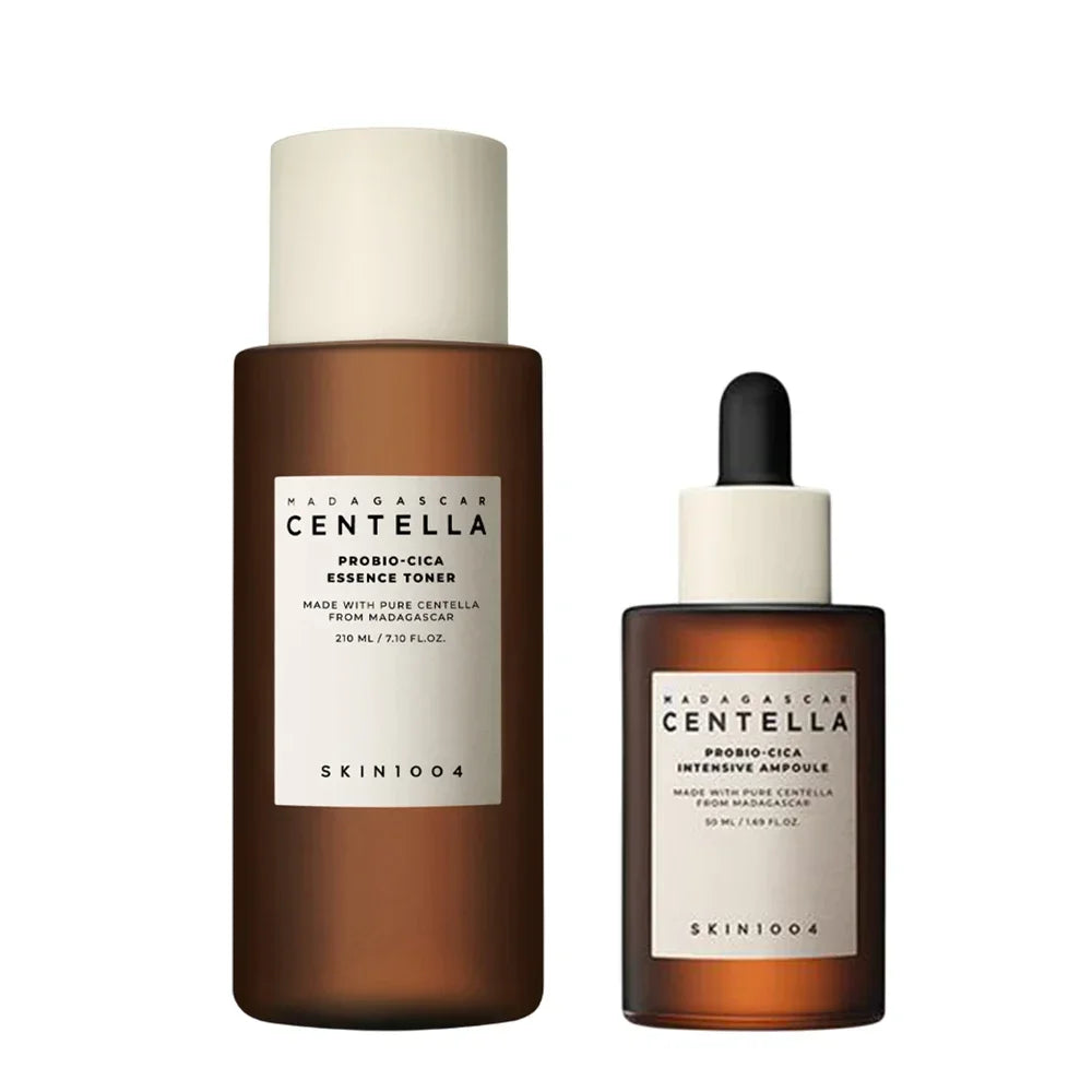 Centella Duo Coreano | Ampola Probiótico que Acalma Vermelhidão e Reforça a Barreira da Pele