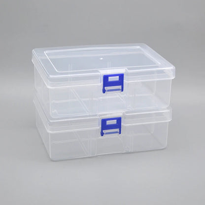 Caixas de Plástico Transparente Empilháveis | Organizador para Pequenos Objetos