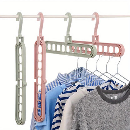 Cabide Multifuncional Dobrável | Organização Inteligente para Roupas
