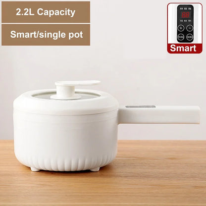 Panela Elétrica Multifunções 2.2L | Antiaderente para Dormítório