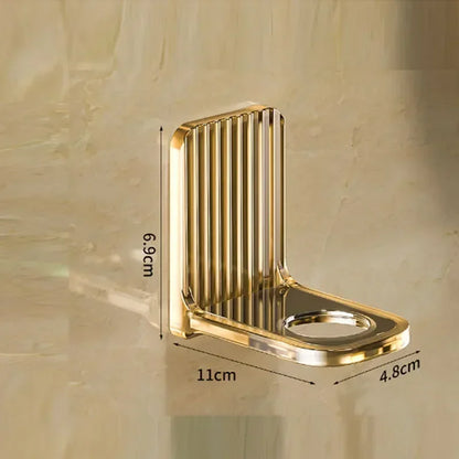 Suporte Gel Banho Parede Ajustável - Champô Sabonete Sem Furos | Organizador WC