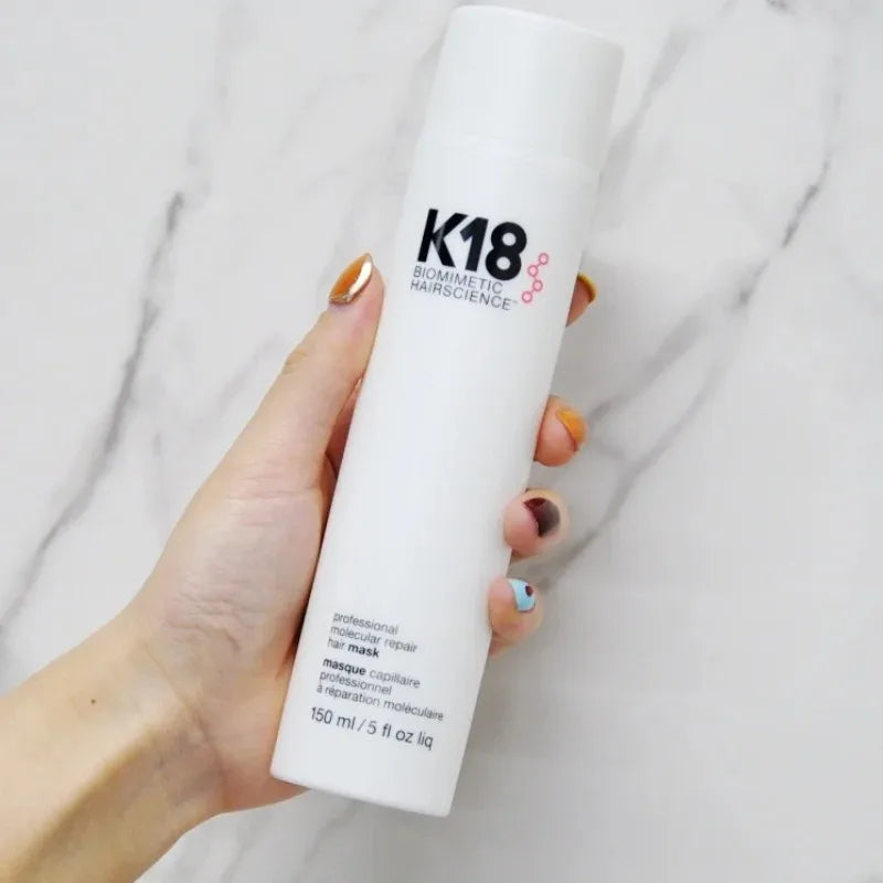 Máscara Capilar K18 Leave-In Reparação Molecular – Tratamento de Queratina para Cabelo Macio e Saudável