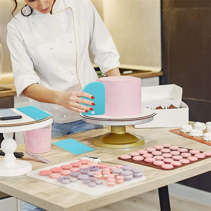 Kit Sacos de Pastelaria em Silicone – Bicos Inox Reutilizáveis para Decorar Bolos