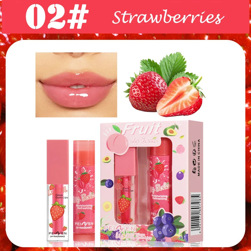 Kit Óleo Labial Frutado Hidratante