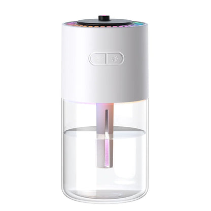 Difusor Aromas 150ml Efeito Chama - Humidificador Ultrassónico Comando Distância Desligamento Automático