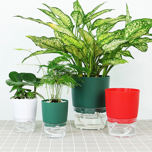 Vaso Autoirrigável 2 Camadas com Reservatório