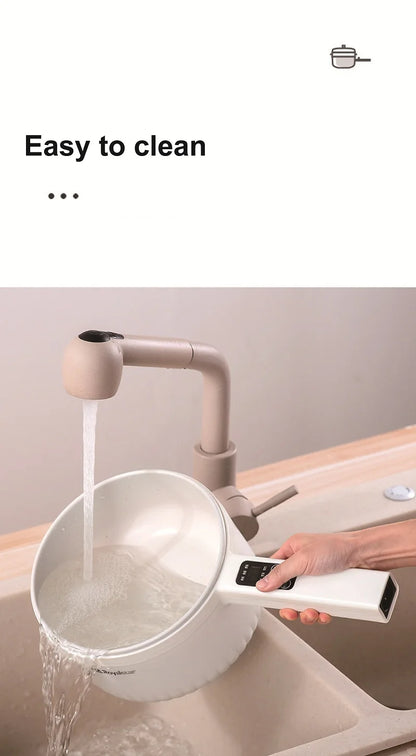 Panela Elétrica Multifunções 2.2L | Antiaderente para Dormítório