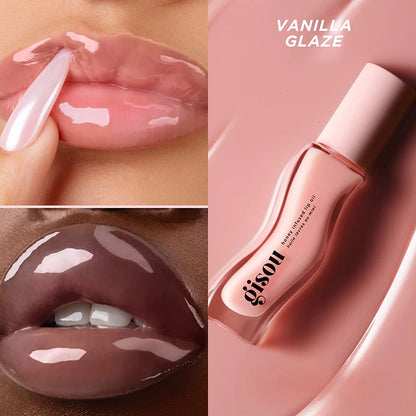 Gisou Lip Balm Óleo Labial Glazed Plum – Hidratação, Volume e Brilho para Lábios Perfeitos