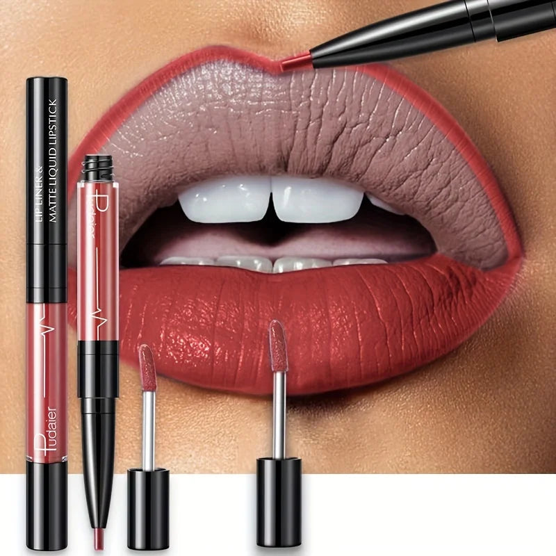 Delineador Labial À Prova de Água – Alta Pigmentação | Longa Duração | Resistente ao Suor | Contorno Perfeito
