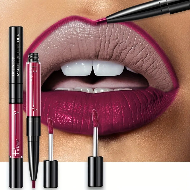 Delineador Labial À Prova de Água – Alta Pigmentação | Longa Duração | Resistente ao Suor | Contorno Perfeito